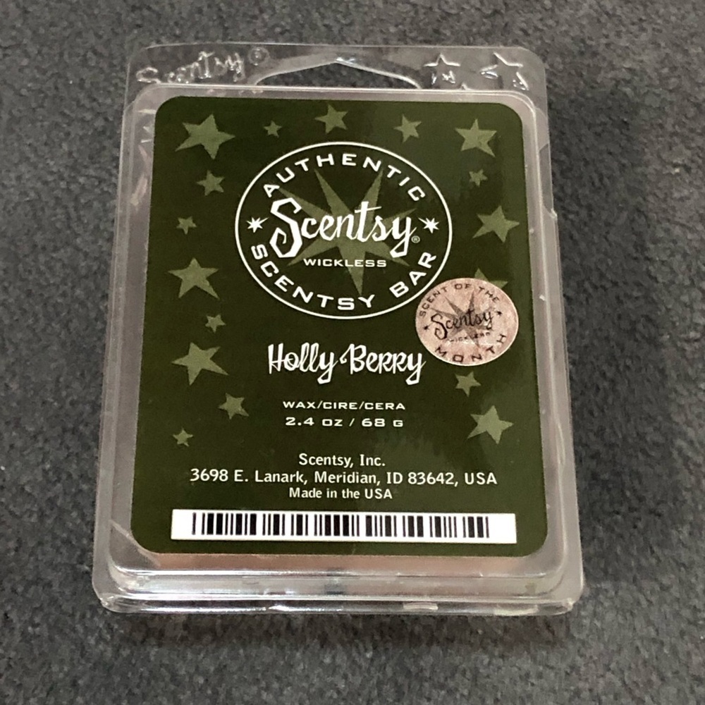 Scentsy Holly Berry Scentsy Wax Bar